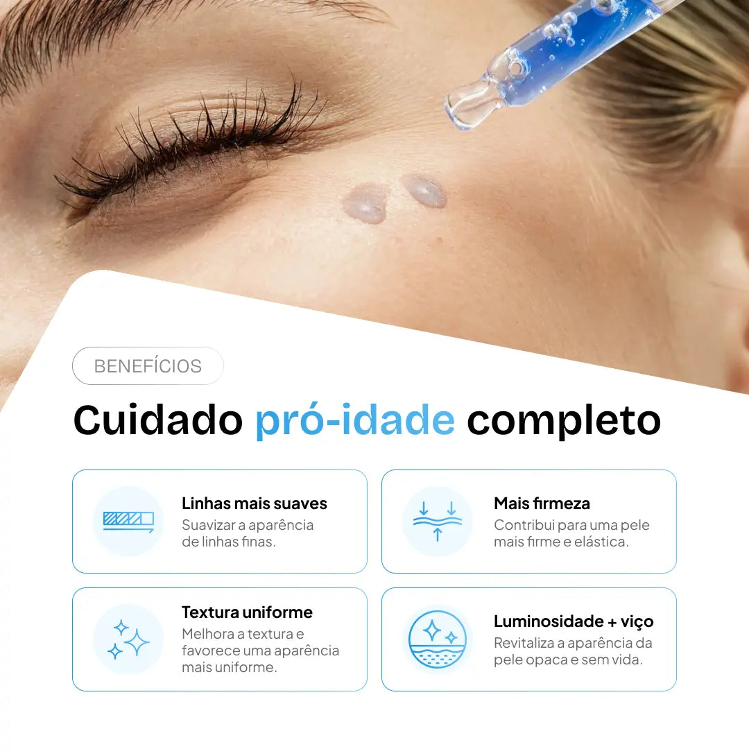 Sérum Facial GHK-Cu – Peptídeo de Cobre