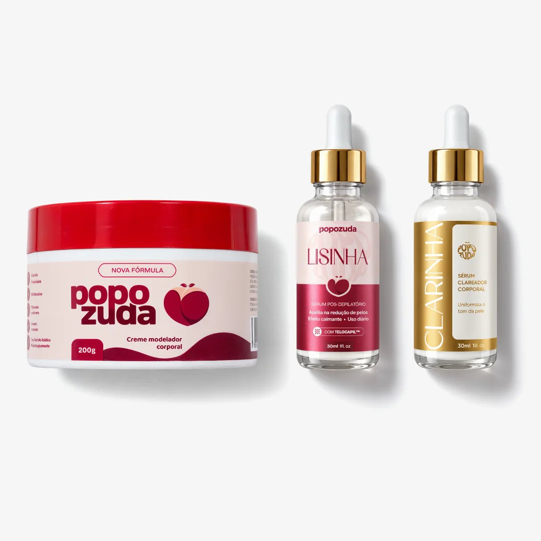 Kit Clarinha + Creme + Lisinha